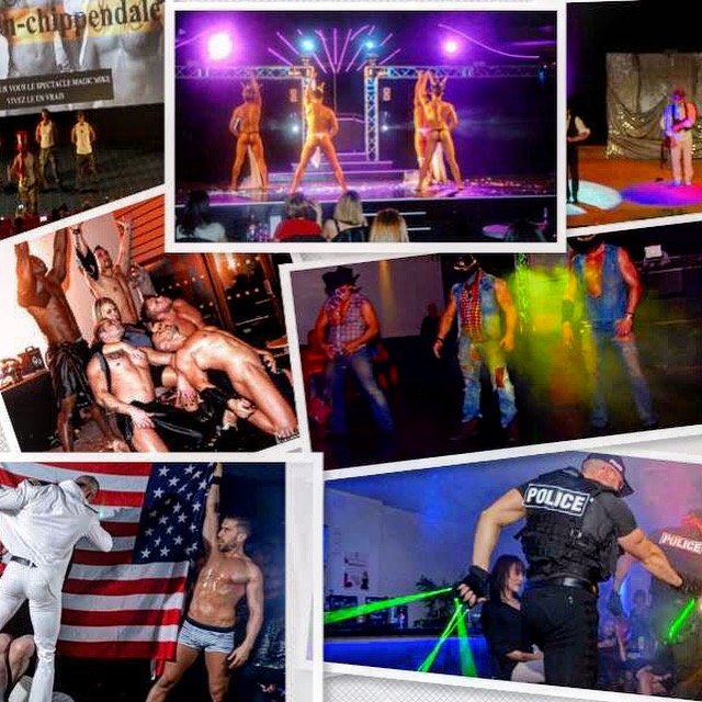 Show Chippendales Les Gentlemen sur scène à Marseille