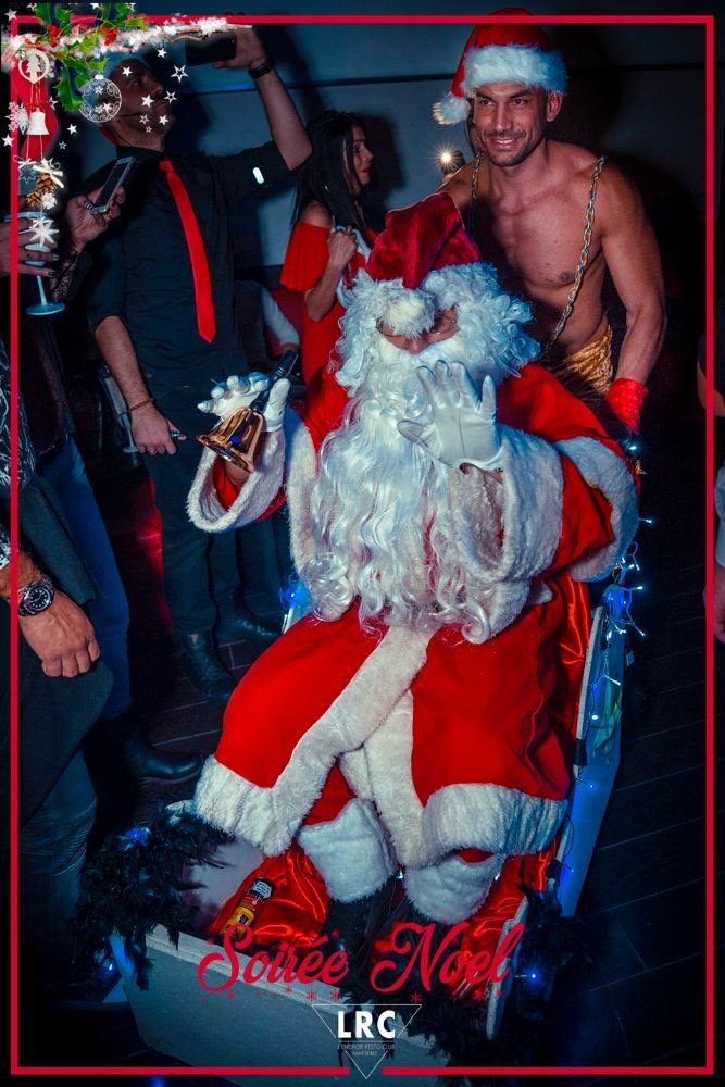 Soirée de Noël avec chippendale et Père Noël à Marseille